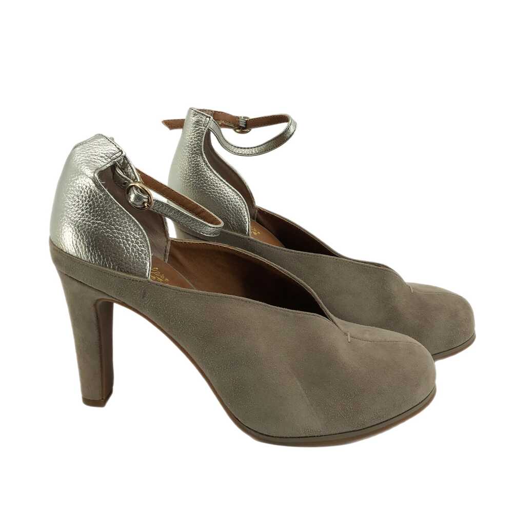 Seychelles Beige Heels Round Toe | Womens 8.5